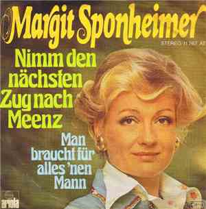 Margit Sponheimer - Nimm Den Nächsten Zug Nach Meenz