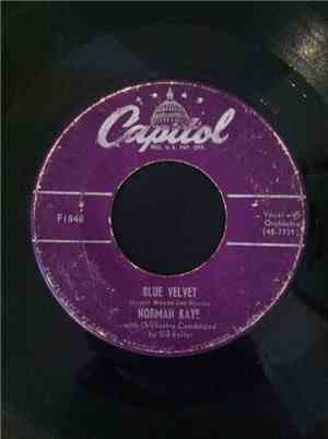 Norman Kaye - Blue Velvet/Petal From A Faded Rose