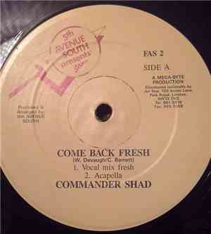 Commander Shad - Come Back Fresh