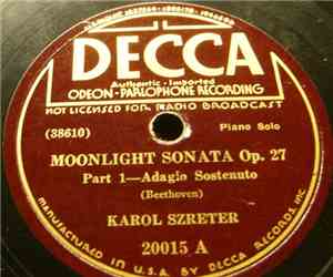 Karol Szreter - Moonlight Sonata Op. 27 Part 1-Adagio Sostenuto / Moonlight Sonata Op. 27 Part 2-Adagio Sostenuto-Allegretto