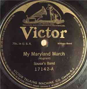 Sousa's Band - My Maryland March / Gen. Mixup, U. S. A.