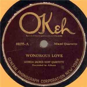 Georgia Sacred Harp Quartette - Wondrous Love / Boylston