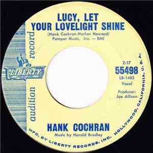 Hank Cochran - Lucy, Let Your Lovelight Shine / I'd Fight The World