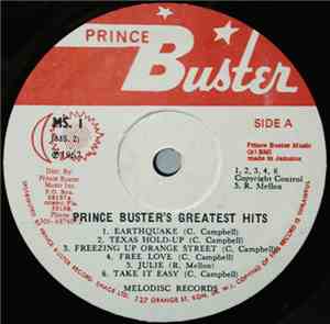 Prince Buster - Fabulous Greatest Hits