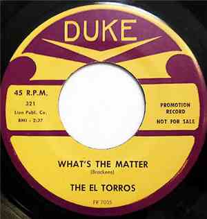 The El Torros - Dance With Me / What's The Matter