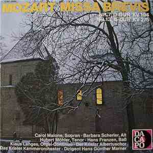 Wolfgang Amadeus Mozart - Missa Brevis