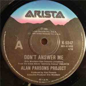 Alan Parsons Project - Don't Answer Me