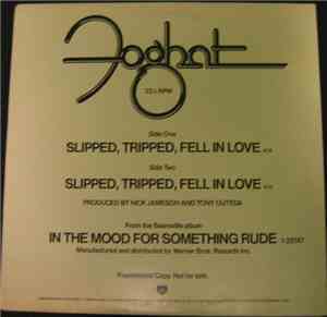 Foghat - Slipped, Tripped, Fell In Love