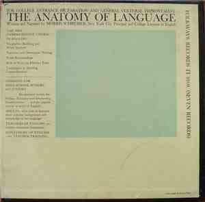 Morris Schreiber - The Anatomy of Language
