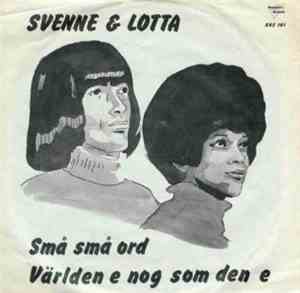 Svenne & Lotta - Små Små Ord