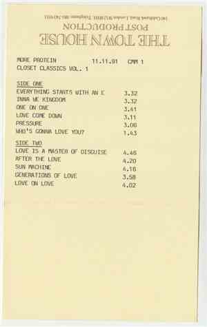 Various - Closet Classics Vol. 1