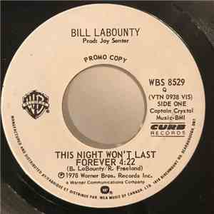 Bill Labounty - This Night Won't Last Forever