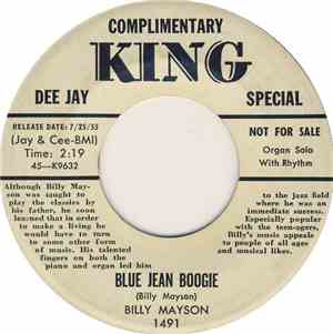 Billy Mayson - Blue Jean Boogie
