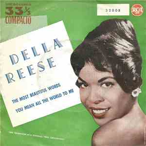 Della Reese - The Most Beautiful Words / You Mean All The World To Me
