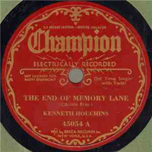 Kenneth Houchins - The End Of Memory Lane / The Gangster's Brother