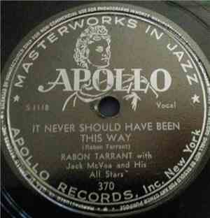 Rabon Tarrant - It Never Should Have Been This Way / Tarrant Blues