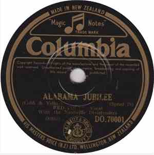 Red Foley With The Nashville Dixielanders - Alabama Jubilee / Don't Let The Stars Get In Your Eyes