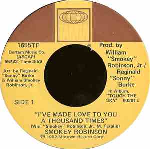 Smokey Robinson - I've Made Love To You A Thousand Times