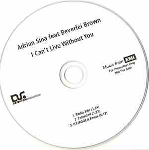 Adrian Sina feat Beverlei Brown - I Can't Live Without You