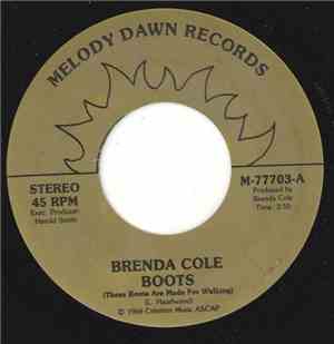 Brenda Cole - Boots (These Boots Are Made For Walking) / Gone, Gone, Gone