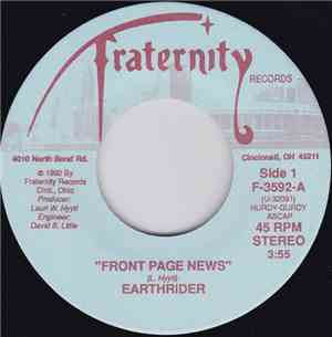 Earthrider - Front Page News