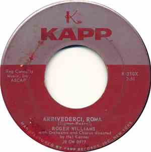 Roger Williams  - Arrivederci, Roma