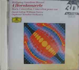 Wolfgang Amadeus Mozart, David Jolley, William Purvis, Orpheus Chamber Orchestra - 4 Hornkonzerte