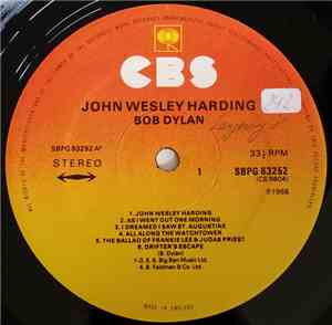 Bob Dylan - John Wesley Harding