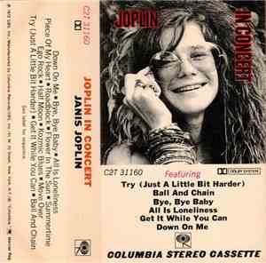 Janis Joplin - Joplin In Concert