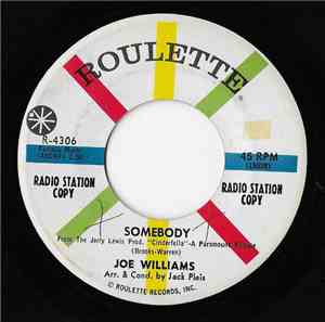 Joe Williams - Somebody / Somebody