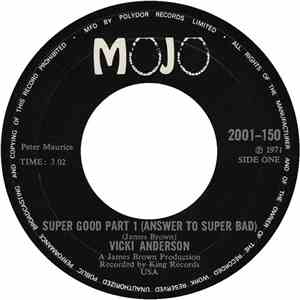 Vicki Anderson - Super Good (Answer To Super Bad)