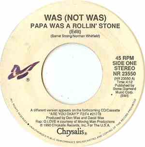 Was (Not Was) - Papa Was A Rollin' Stone