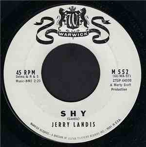 Jerry Landis - Shy / Just A Boy