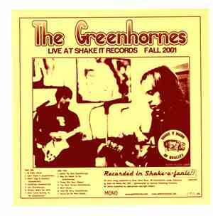 The Greenhornes - Live At Shake It Records Fall 2001