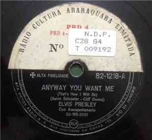 Elvis Presley - Anyway You Want Me / Love Me Tender