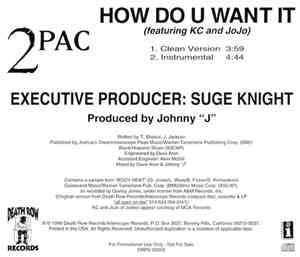 2Pac - How Do U Want It