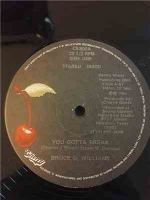 Bruce D. Williams - You Gotta Break