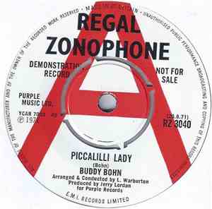 Buddy Bohn - Piccalilli Lady / Summer Song