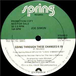 Joe Simon - Going Through These Changes