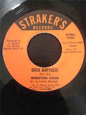 Winston Soso, The Equitables - Soca Baptiste/Baptiste Music