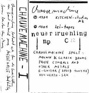 Chauve Machine - I