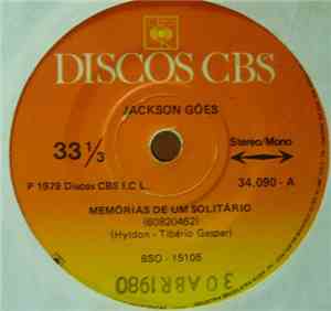 Jackson Góes - Memórias De Um Solitário