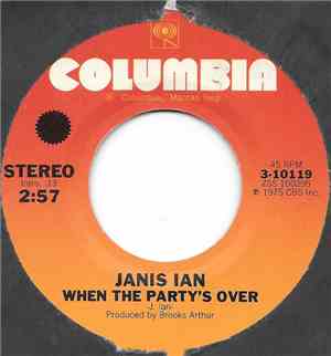 Janis Ian - When The Party's Over