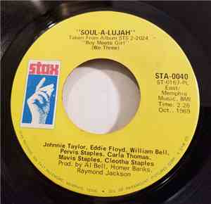 Johnnie Taylor ,  Eddie Floyd ,  William Bell ,  Pervis Staples ,  Carla Thomas ,  Mavis Staples ,  Cleotha Staples - Soul-A-Lujah