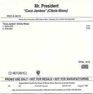Mr. President - Coco Jamboo (Cibola Mixes)