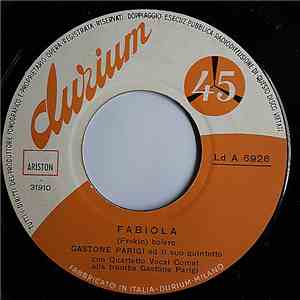 Gastone Parigi Ed Il Suo Quintetto -  Fabiola
