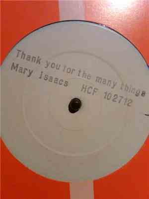 Mary Isaacs - Thank You For The Many Things