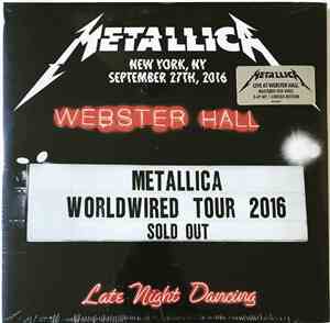 Metallica - Live at Webster Hall, New York, NY - September 27th, 2016