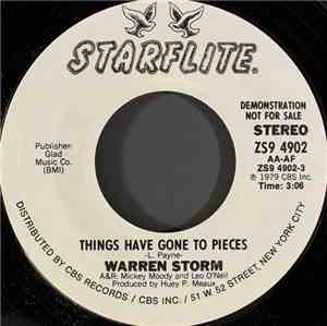 Warren Storm - Things Have Gone To Pieces
