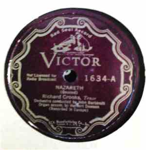 Richard Crooks  - Nazareth / The Rosary